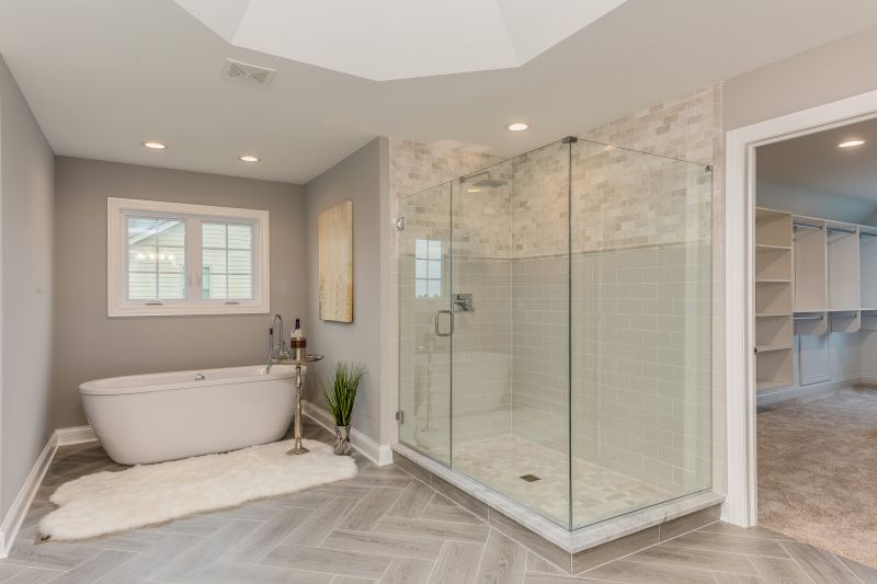 Spacious Walk-in Showers